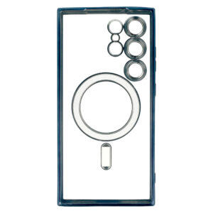 Metallic Magsafe Dėklas skirtas Samsung Galaxy S23 Ultra Blue - Image 5
