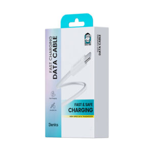 Benks Cable D46 braided - Type C to Type C - PD 60W 3A 2 metres black - Image 5