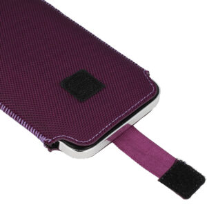 HIT Pouch Dėklas (Size XXL) skirtas Samsung S25 Ultra/S24 Ultra/M35/M23/A16 5G/Xiaomi Redmi 14C design 2 purple - Image 5