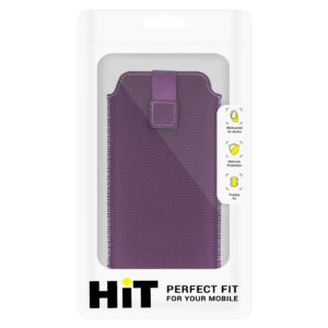 HIT Pouch Dėklas (Size XXL) skirtas Samsung S25 Ultra/S24 Ultra/M35/M23/A16 5G/Xiaomi Redmi 14C design 2 purple - Image 7