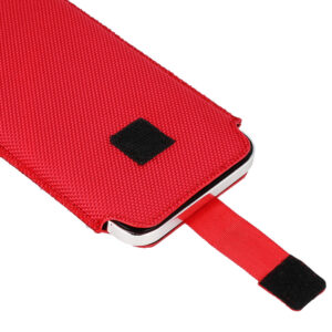 HIT Pouch Dėklas (Size XXL) skirtas Samsung S25 Ultra/S24 Ultra/M35/M23/A16 5G/Xiaomi Redmi 14C design 2 red - Image 5