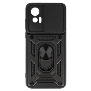 Slide Camera Armor Dėklas for Motorola Edge 30 Neo 5G juodos spalvos - Image 2