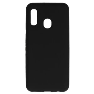 Silicone Lite Dėklas skirtas Samsung Galaxy A20E black - Image 2