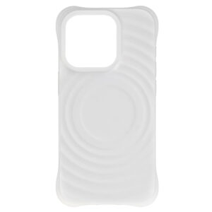 Tel Protect Wave Magsafe Case for Iphone 15 Pro white - Image 3