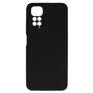 Silicone Lite Dėklas for Xiaomi Redmi Note 11/Note 11S black - Image 2