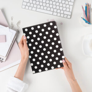 Wonder Canvas Tablet Case 10 inches black polka-dot - Image 8