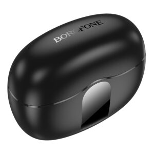 Borofone TWS Bluetooth Earphones FQ3 Soulmate ANC+ENC black - Image 2
