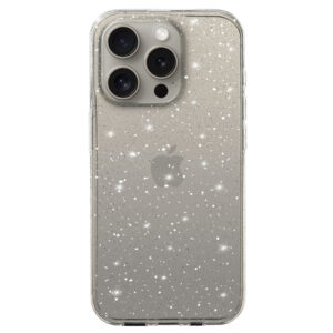 Crystal Glitter Dėklas skirtas Apple iPhone 14 Pro Max Silver - Image 2