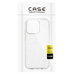 Crystal Glitter Dėklas skirtas Apple iPhone 14 Pro Max Silver - Image 6