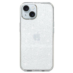 Crystal Glitter Dėklas skirtas Apple iPhone 15 Silver - Image 2