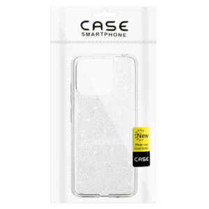 Crystal Glitter Dėklas for Xiaomi Redmi 12C/11A Silver - Image 6