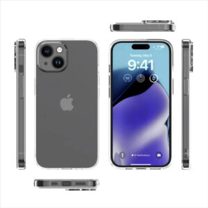 Clear Dėklas skirtas Apple iPhone 15 Przezroczysty - Image 2