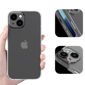 Clear Dėklas skirtas Apple iPhone 15 Przezroczysty - Image 3