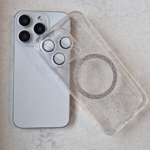 Glitter Magsafe dėklas skirtas Samsung Galaxy S24 transparent - Image 6