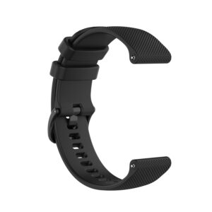 Universal silicone loop 22mm design 1 black - Image 2
