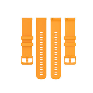 Universal silicone loop 22mm design 1 orange - Image 3