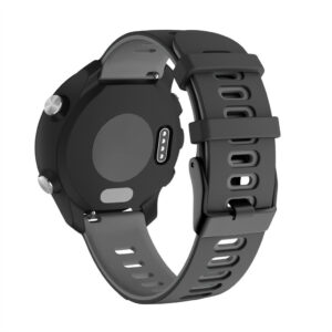 Universal silicone loop 22mm design 3 black - Image 2