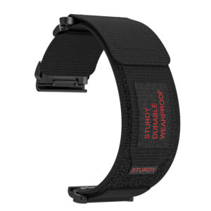 Nylon loop for Garmin 22mm design 1 black - Image 2