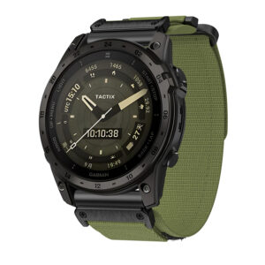 Nylon loop for Garmin 22mm design 1 green - Image 3