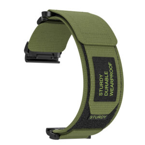 Nylon loop for Garmin 26mm design 1 green - Image 2