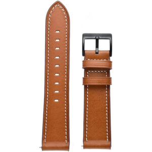 Universal leather loop 22mm design 1 brown - Image 2