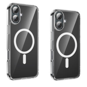 Borofone Case BI5 Ice Shield Magnetic Iphone 16 Plus transparent - Image 2