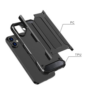 Armor Carbon Dėklas skirtas Apple iPhone 16 juodos spalvos - Image 7