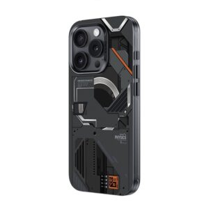 Benks Magnetic Mecha Series Case for Iphone 15 Pro black - Image 2
