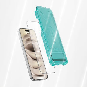 Benks Tempered glass Glass Warrior HD for Iphone 16 Pro black - Image 8