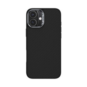 Benks Magnetic Armor Pro Kevlar Case Metal Frame 600D for Iphone 16 black - Image 3
