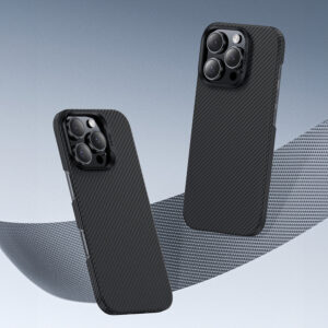 Benks Magnetic Armor Air Kevlar Case PC Frame 600D for Iphone 16 black - Image 7