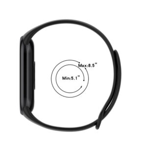 Wristband for Xiaomi Mi Band 8 grey - Image 3