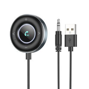 Borofone Audio Bluetooth Receiver AUX BC58 Gamble grey - Image 2