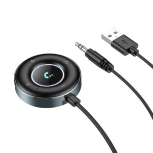 Borofone Audio Bluetooth Receiver AUX BC58 Gamble grey - Image 3