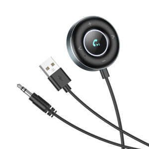 Borofone Audio Bluetooth Receiver AUX BC58 Gamble grey - Image 5