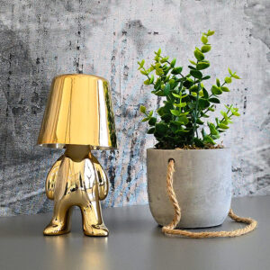 Night lamp Golden Man design A - Image 2