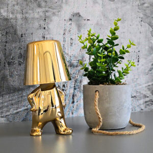 Night lamp Golden Man design F - Image 2