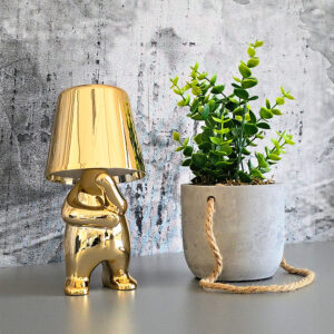 Night lamp Golden Man design G - Image 2
