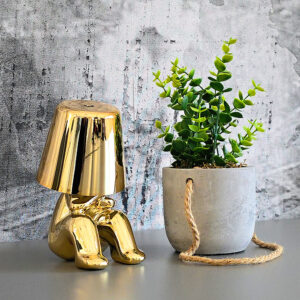 Night lamp Golden Man design I - Image 2