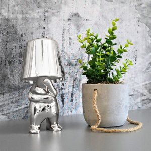 Night lamp Silver Man design G - Image 2