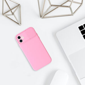 Camshield Soft skirtas Apple iPhone 11 Light pink - Image 5