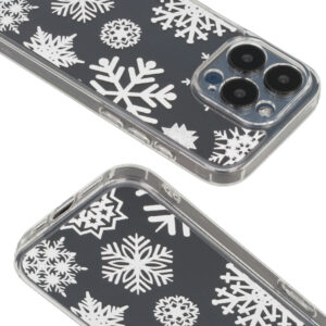 TEL PROTECT Christmas Clear Case for Iphone 15 Design 4 - Image 4