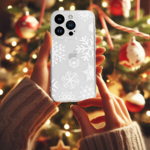 TEL PROTECT Christmas Clear Case for Iphone 15 Design 4 - Image 5