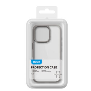 Rock Guard Series Case for Iphone 16 Plus transparent-black - Image 8
