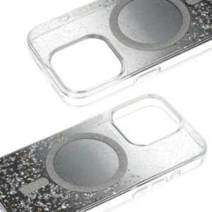 Tel Protect Moonlite Magsafe Case for Iphone 16 Plus black clear - Image 4
