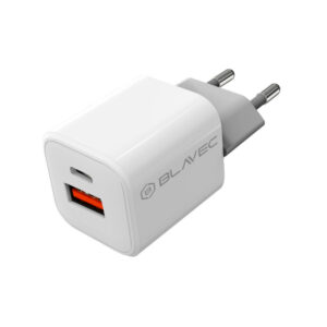 Blavec Wall charger BC-4 GaN - USB + Type C - 35W 3A (TCBC4G-UCW353A) white - Image 3