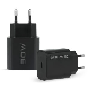 Blavec Wall charger BC-1 - Type C - PD 30W (TCBC1-CB30) black - Image 2