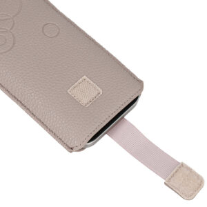 WONDER Deko Pouch Case (Size M) for Iphone 5/Nokia 215 4G/225/5310 2020 cappuccino - Image 5