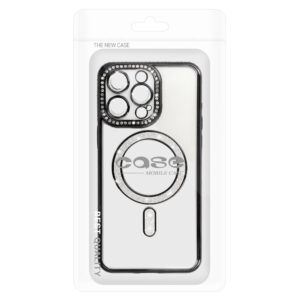 Bling Magsafe Case for Iphone 14 black - Image 7