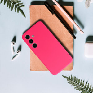 Silicone Lite Case for Samsung Galaxy A35 fuchsia - Image 6